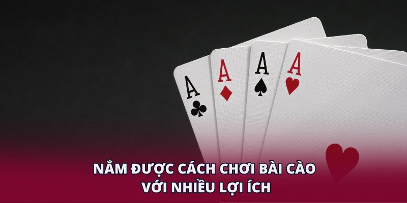 Nắm được cách chơi bài cào với nhiều lợi ích